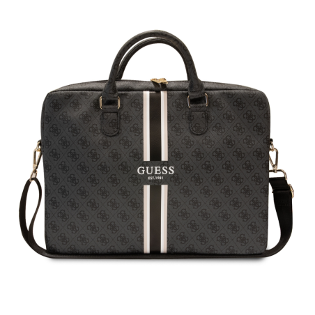 Housse pour ordinateur 4G Stripes avec protection anti-chocs Guess GUCB15P4RPSK – 16" Noir — Accessoire · Smarty Paris 18e